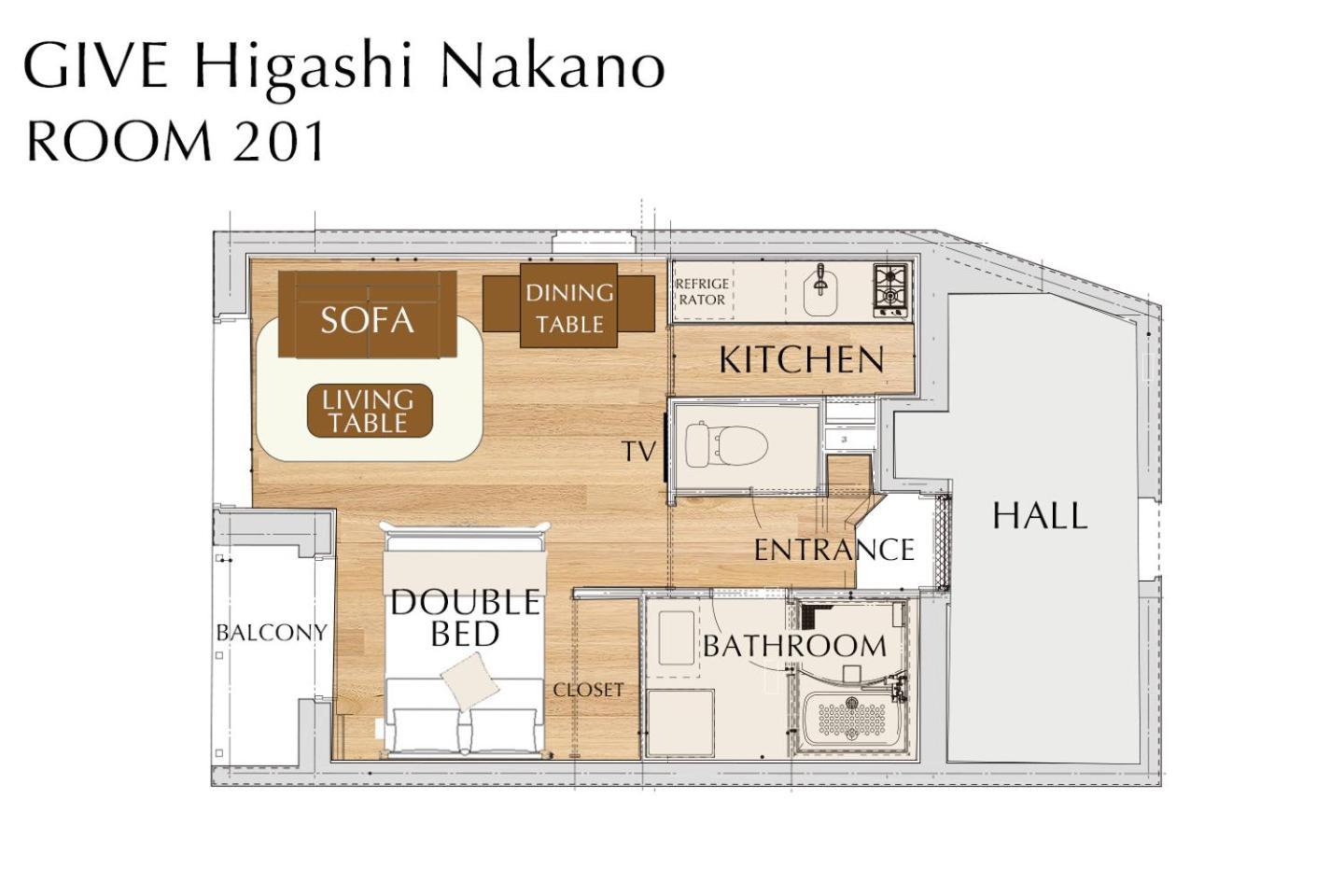 Give Higashi Nakano Präfektur Tokio Exterior foto